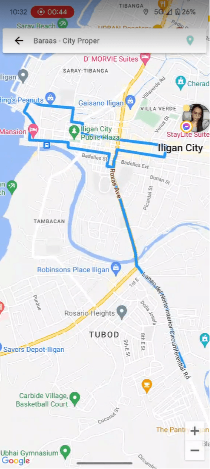 IliganonGo - Map Tab for IliganonGo